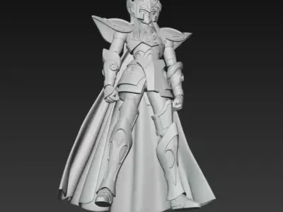 Saint Seiya - Camus Aquarius 3D print model