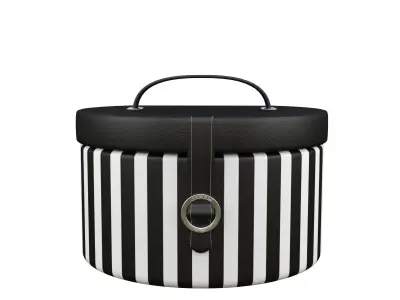 Round Decor Box - Jewellery Box 3D model