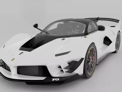 Ferrari FXXK EVO  3D model