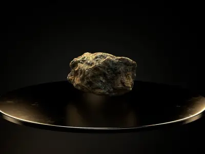 Cool Smooth Stone Pack vol01 Low-poly 3D model