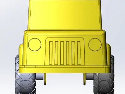 Toy car 3D print model purchase