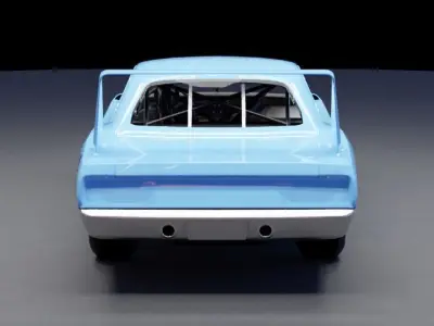 Plymouth Superbird 3D Model 3D model