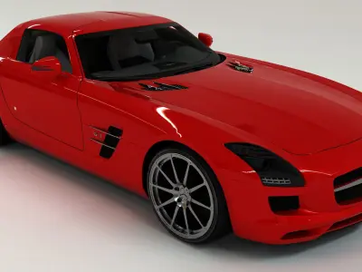 Mercedes-Benz SLS AMG 3D model