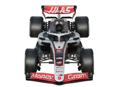 F1 Haas VF-25 2025 3D model
