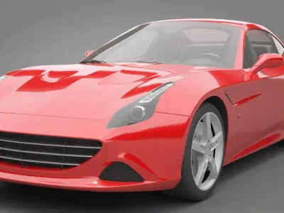 Generic Sport Car 03 3D model
