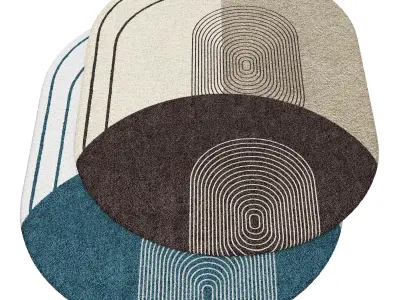 Silky soft carpet 3D model
