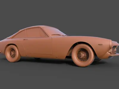 Ferrari 250 GT Berlinetta Lusso 3D print model