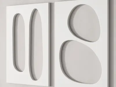 177 other decoration 01 decorative wall art 01 3D model