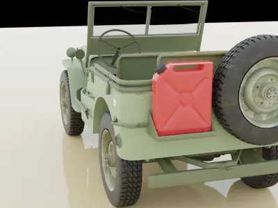 Willys Jeep 3D model