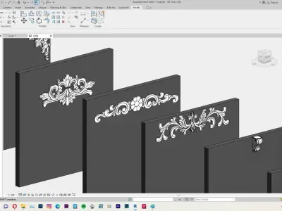Classic Ornaments Revit Family 3D model