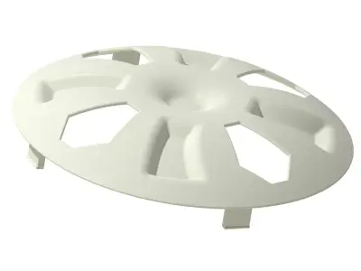 Premium Car Wheel Cap 3D print model
