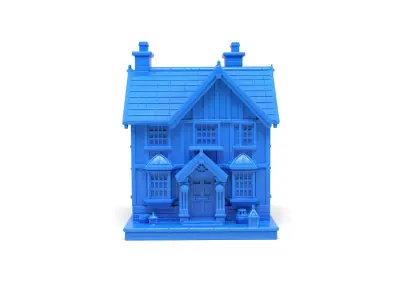 English House 2 3D print model
