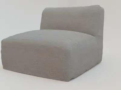 Armchair Casual 3D model