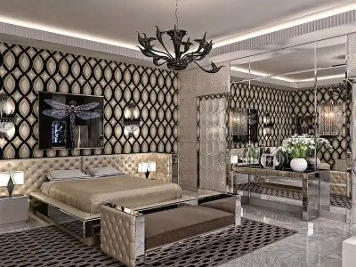 Visionnaire Bedroom 3D model