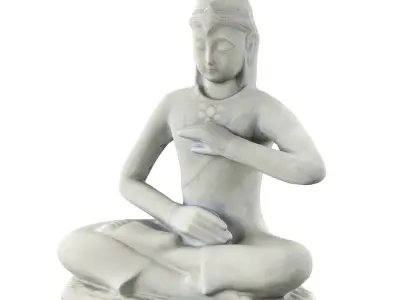SITTING BUDDHA 3D model