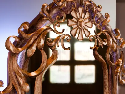 Frame mirror 1  3D model