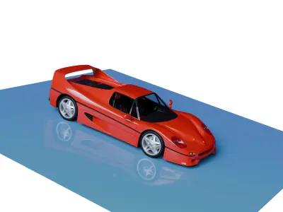 Ferrari 3D model purchase