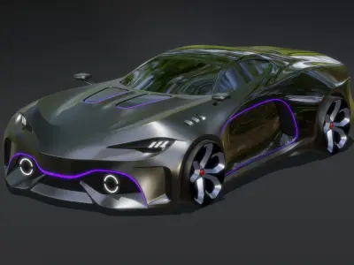 Concept Car 2022 3D model
