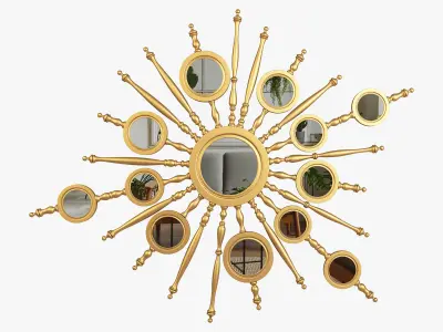 APOLLO MIRROR by BOCO DO LOBO 3D model