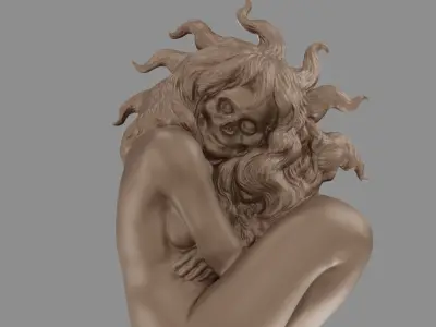 Sleep and Dead 3D print model