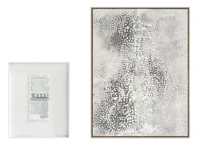 Abstract Painting Frame Set 02 3D model