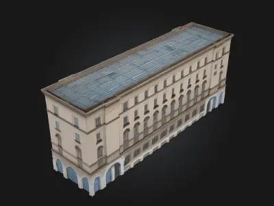 Triangular Building Optical Illusion  A Mind Bending  3D model