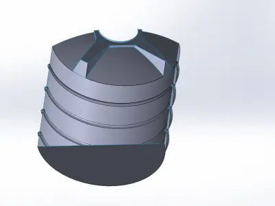Water tank 3d model  3D model