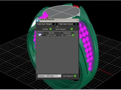 NEO MAN RING MODEL9 3D print model