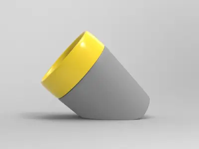 Celo Table Clock Low-poly 3D model