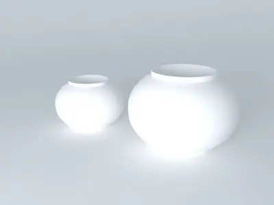 glass vase Free 3D model