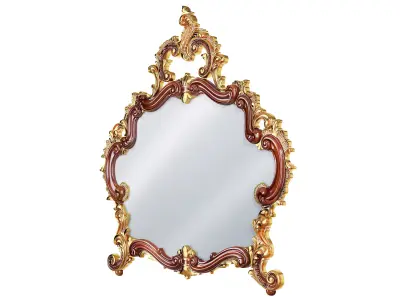 Classic mirror 003 3D model