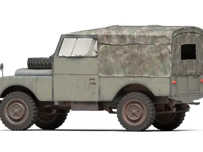 Off-Road SUV Vehicle 3D model