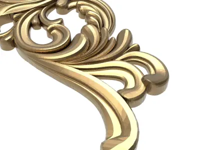  decorative pattern ready for 3D printing 3D model 184