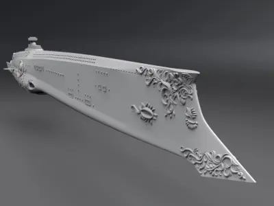 Nautilus Submarine Scale model 3D print model