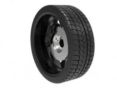 MAZDA rim wheel model 3D print model