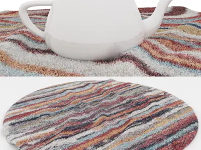 Rugs No 413 Low-poly 3D model