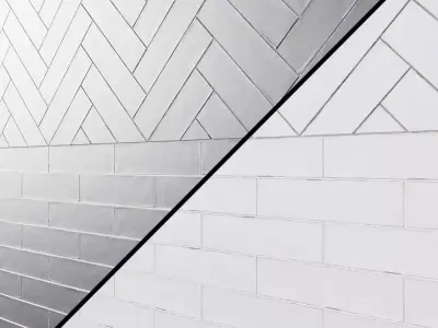 Cifre ceramica colonial matt Wall tiles 3D model