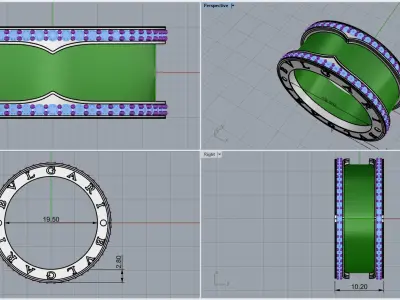 Ring 10700 3D print model