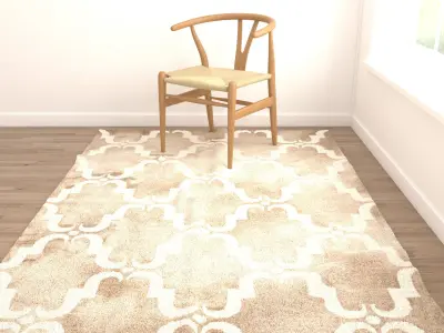 Rugs No 131 Low-poly 3D model