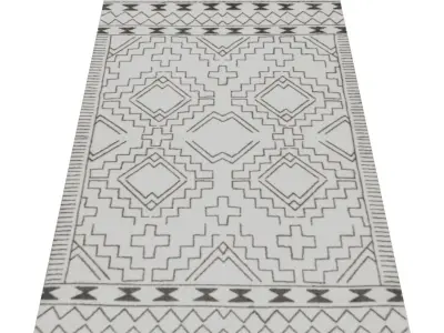 Rug Set 1300 3D model