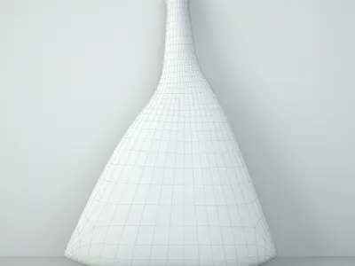 Decorative Broom With Handle ZARA HOME 3D model