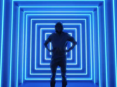 Cube Photo Opportunity 2 3D model