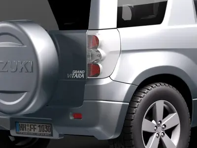 Suzuki Grand Vitara 3door 3D Model 3D model