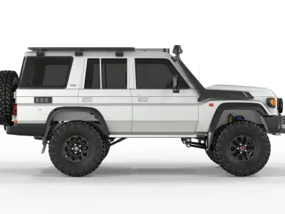 Toyota Land Cruiser LC70 2024  3D model