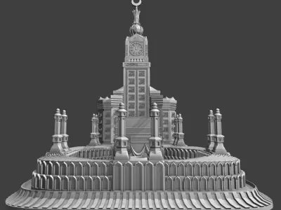 Masjid al-Haram 3D print model