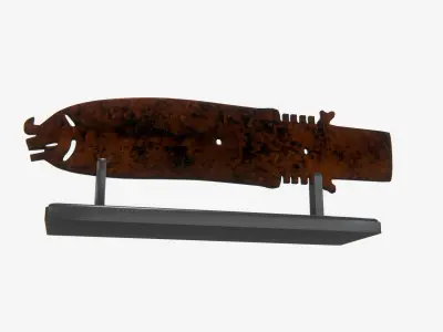 Highly detailed Asian Decoration PBR 3D model