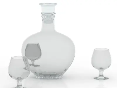 Decanter 05 3D model