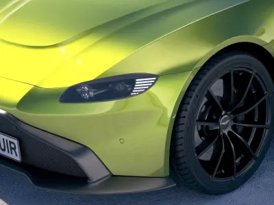 Aston Martin Vantage 2019 3D model