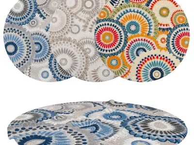 Rugs No 441 Low-poly 3D model