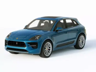 Porsche Macan GTS 2020 3D model